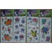 Временные татуировки в ассортименте Waterproof body tattoo stickers